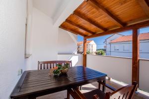 Balkón alebo terasa v ubytovaní Apartments & Room Španjol