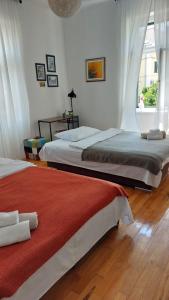 Postel nebo postele na pokoji v ubytování Marjan Retreat