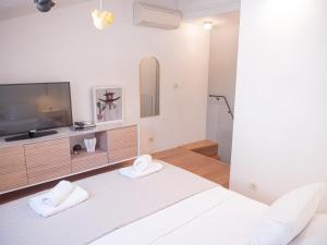 Postel nebo postele na pokoji v ubytování Dolce Vita