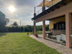 A garden outside Agriturismo I GRANAI