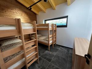 Postel nebo postele na pokoji v ubytování Horska Rezort