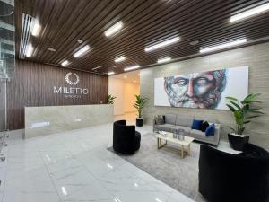 Χώρος καθιστικού στο Departamento 4 Ríos