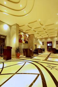 El vestíbulo o zona de recepción de Coral Olaya Hotel