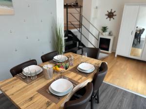 Istumisnurk majutusasutuses Ferienwohnung NAUTICA 450m zum Strand familienfreundlich +14 fotot