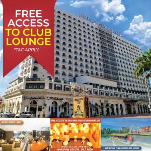 Imperial Heritage Hotel Melaka I City Centre I Free Club Lounge Access I Free Wifi I Free Parking في ميلاكا: مبنى كبير امامه لافته