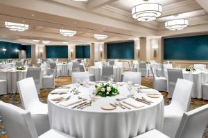 Posezení v ubytování Le Westin Tremblant + 37 fotografií