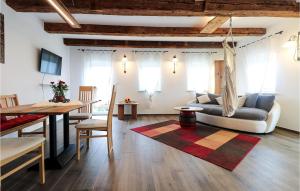 Posezení v ubytování Ferienwohnung Mit Weitblick