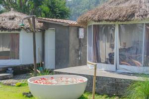 Zahrada ubytování Polestay Glamping Kintamani