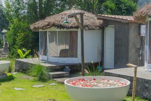 Zahrada ubytování Polestay Glamping Kintamani