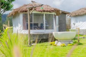 Zahrada ubytování Polestay Glamping Kintamani