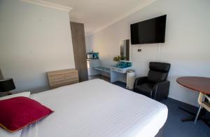 Sjónvarps- og/eða afþreyingartæki á Manjimup Motor Inn