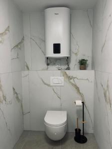 Et badeværelse på Villa Panorama