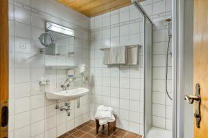 Kupatilo u objektu Hotel zum Lamm