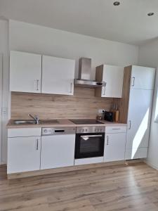Kuchyň nebo kuchyňský kout v ubytování Murtal Appartement Größingblick Top 1