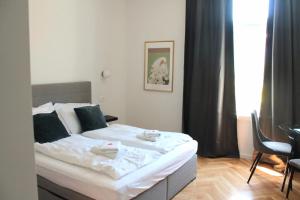 Voodi või voodid majutusasutuse Zest and Nest Apartments in the center toas