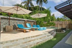 Zahrada ubytování Attara Inn Senggigi
