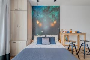Posteľ alebo postele v izbe v ubytovaní Trogir Downtown Apartments