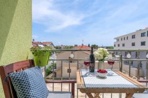Balkón alebo terasa v ubytovaní Trogir Downtown Apartments
