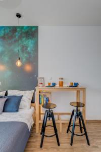Posteľ alebo postele v izbe v ubytovaní Trogir Downtown Apartments