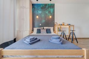 Posteľ alebo postele v izbe v ubytovaní Trogir Downtown Apartments