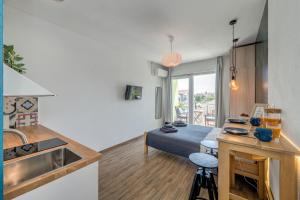 Kuchyňa alebo kuchynka v ubytovaní Trogir Downtown Apartments
