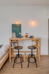 Posteľ alebo postele v izbe v ubytovaní Trogir Downtown Apartments