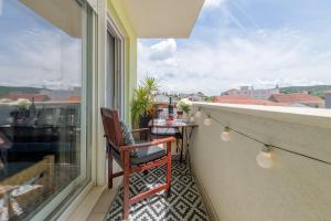 Balkón alebo terasa v ubytovaní Trogir Downtown Apartments