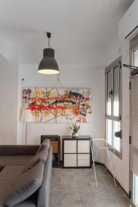 Kuchyň nebo kuchyňský kout v ubytování Full 50sqm Loft in Badalona