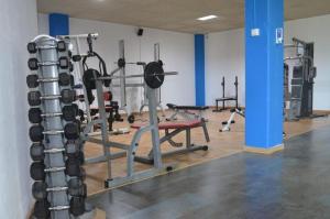 Fitness centrum a/nebo fitness zařízení v ubytování Exclusive Villa Resort