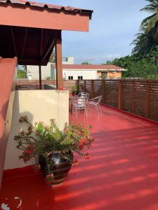 Balkon oz. terasa v nastanitvi Seabreeze View - Huraa Island