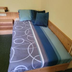 Posteľ alebo postele v izbe v ubytovaní Haus Waldviertel am Herrensee