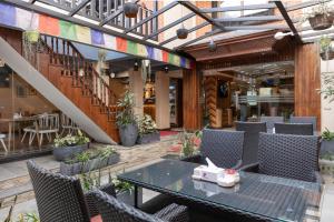 Area soggiorno di Kailash Boutique Hotel