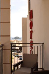 Balkón nebo terasa v ubytování Hotel Petrovac