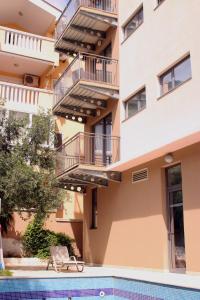 Balkón nebo terasa v ubytování Hotel Petrovac