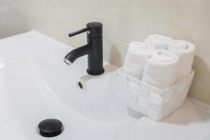 Kúpeľňa v ubytovaní Apartamento Jávea Puerto + 25 fotografií
