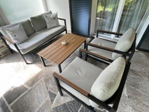 Posezení v ubytování Ascona Casa Cristina