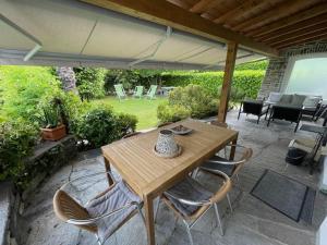 Zahrada ubytování Ascona Casa Cristina