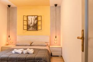 Postel nebo postele na pokoji v ubytování Villa Nicolai - Piano Terra + 35 fotografií