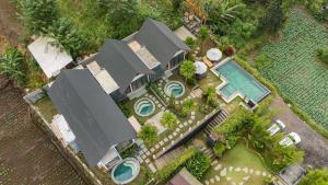 Loftmynd af The Lava Bali Villa and Hot Spring