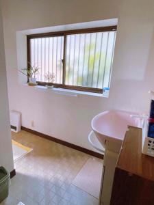 Istumisnurk majutusasutuses T&T Fujiyama Guest House