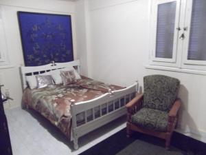 Postel nebo postele na pokoji v ubytování Cosy apartment in AlNakheel beach Alexandria kilo 21 شقه رائعه بشاطىء النخيل الكيلو