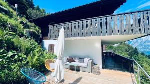Balkón nebo terasa v ubytování Chalet Tännli - CharmingStay