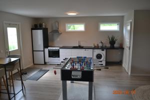 Kuchyň nebo kuchyňský kout v ubytování Villa Simonsson