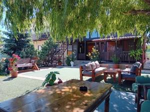 Zahrada ubytování Casa Rustica