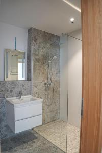 Koupelna v ubytování DIAMOND Luxury Apartments