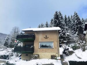 겨울의 Haus Panoramablick