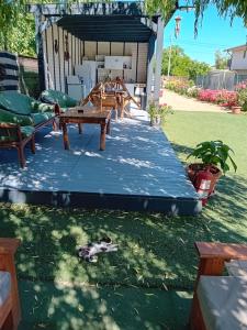 Zahrada ubytování Casa Rustica