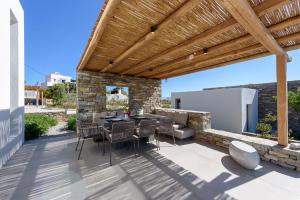 Χώρος καθιστικού στο Villa Malva