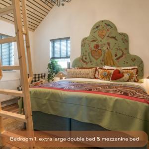 Postel nebo postele na pokoji v ubytování The Mini Stylish Getaway