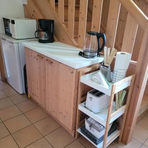 Kuchyňa alebo kuchynka v ubytovaní Haus Waldviertel am Herrensee